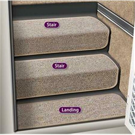 PREST-O-FIT 8 In. Step Huggers For RV Stair - Sandstone P2G-51088